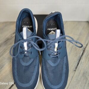 Sperry Men's Blue‎ Mesh Boat Shoes Sneakers Size 12